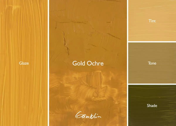 Artist Grade Oils 37ml Gold Ochre