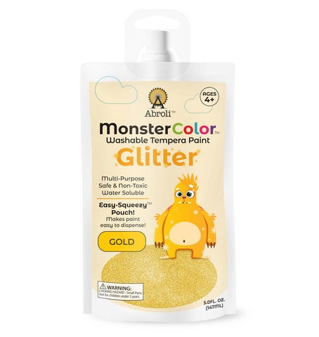Abroli Monster Washable Tempera Paint Pouches