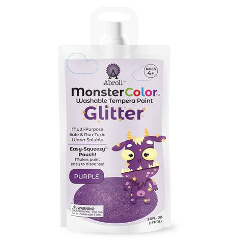 Abroli Monster Washable Tempera Paint Pouches