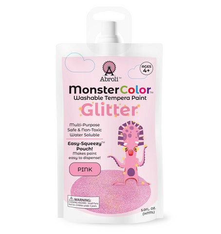 Abroli Monster Washable Tempera Paint Pouches