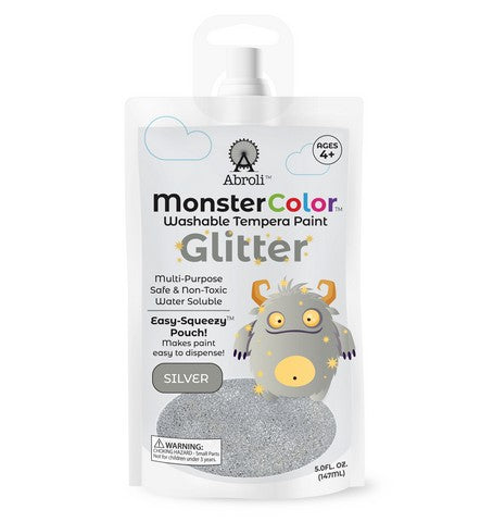 Abroli Monster Washable Tempera Paint Pouches