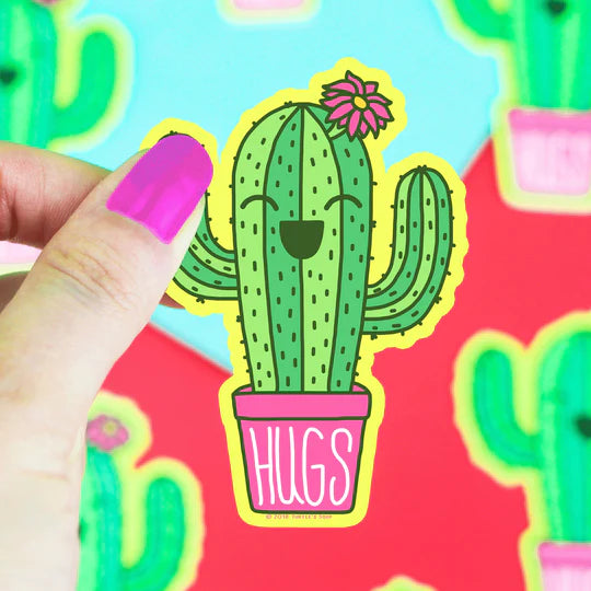 Sticker Potted Cactus
