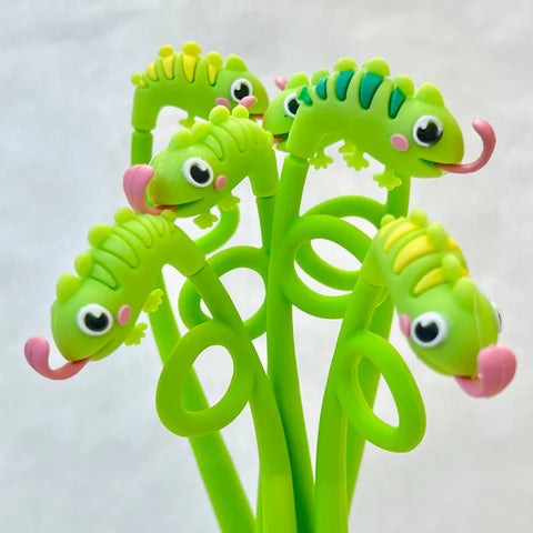 Cute Gel Pens Chameleon Wiggle