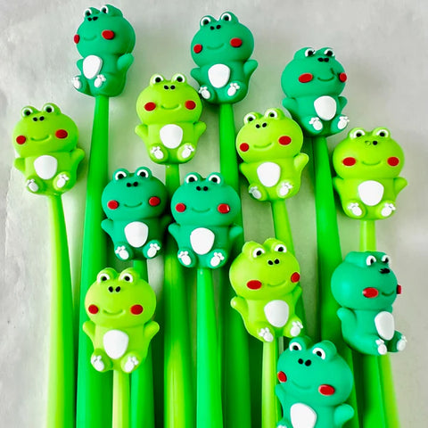 Cute Gel Pens Frogs Wiggle