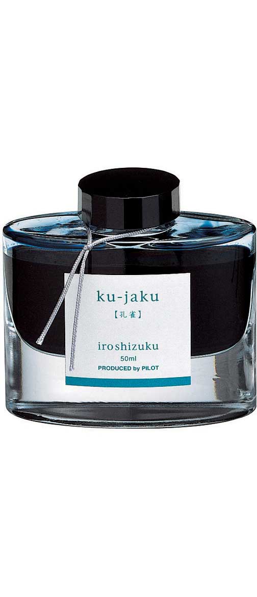 Iroshizuku Ink Ku-Jaku Deep Turquoise