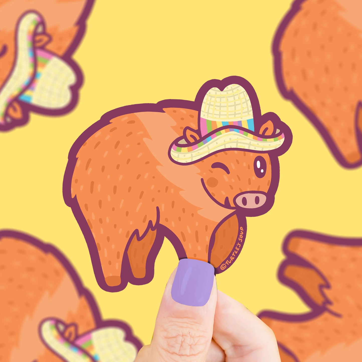 Turtle's Soup Animal Stickers