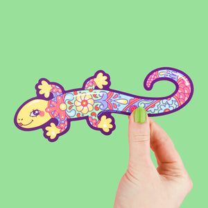 Sticker Talavera Lizard Long