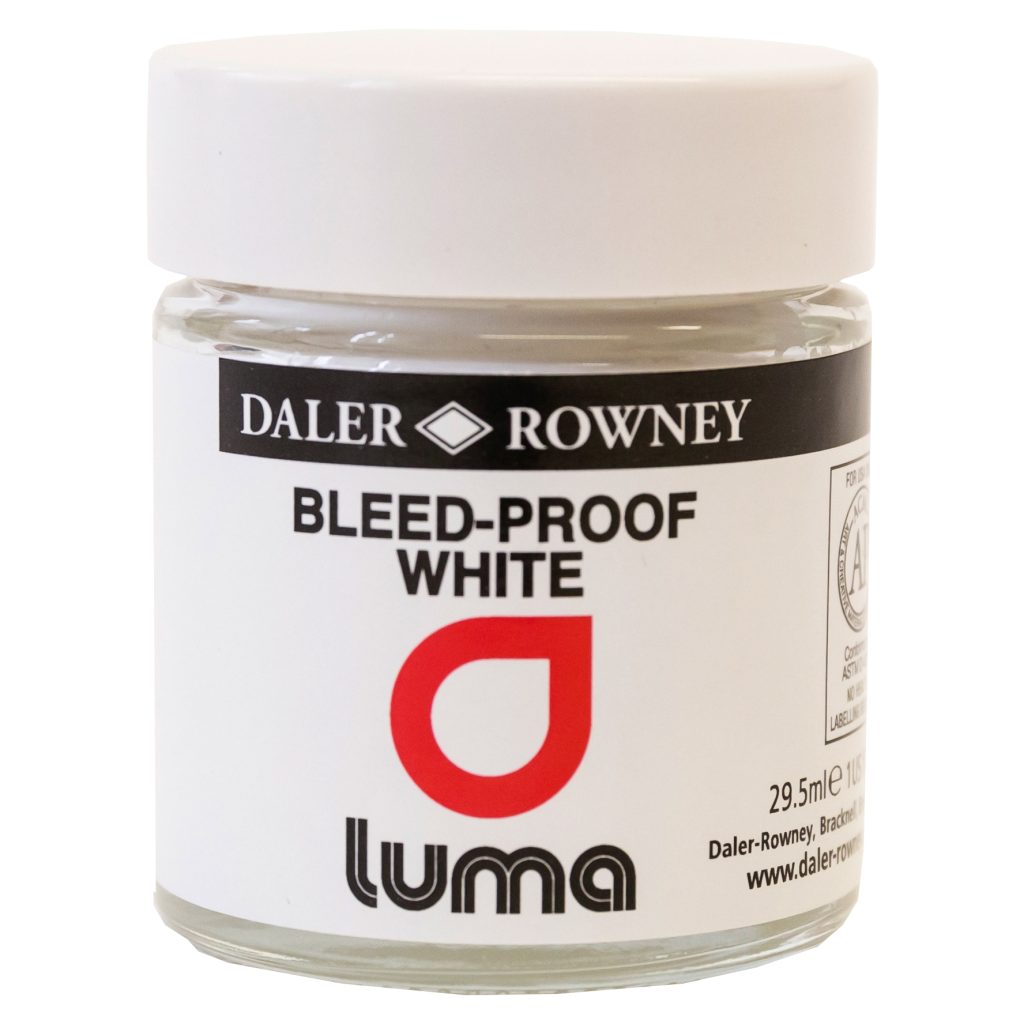 Daler Rowney Luma Bleed Proof White Watercolor Ink
