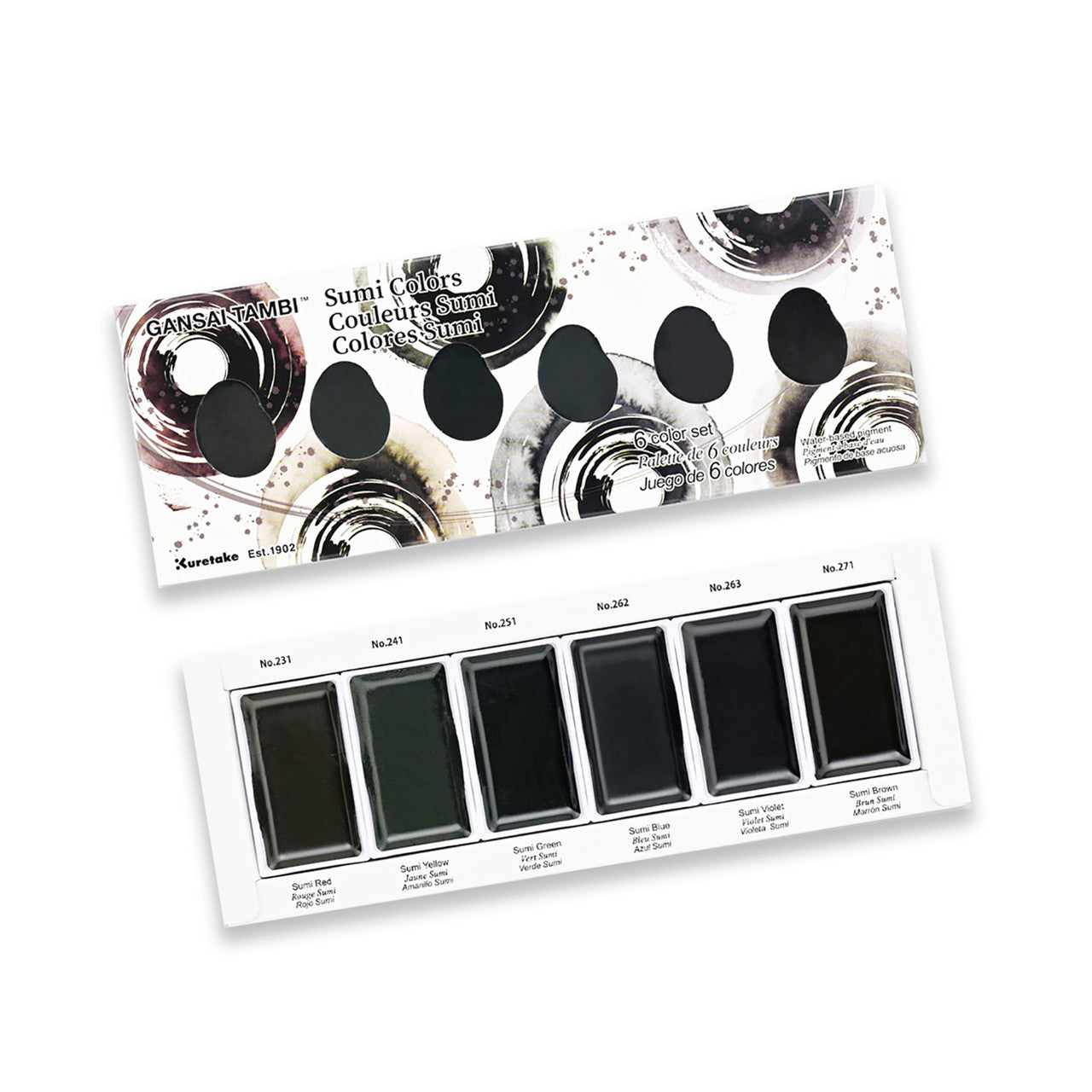 Gansai Tambi Watercolor Pan Sets