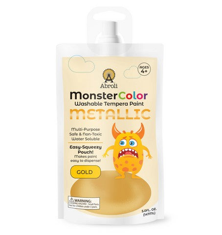 Abroli Monster Washable Tempera Paint Pouches