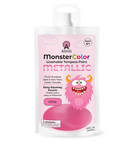 Abroli Monster Washable Tempera Paint Pouches