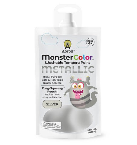 Abroli Monster Washable Tempera Paint Pouches