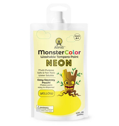 Abroli Monster Washable Tempera Paint Pouches