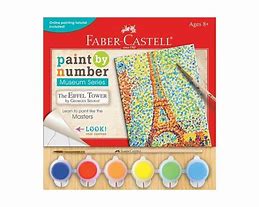 Paint By Numbers Eiffel Tower