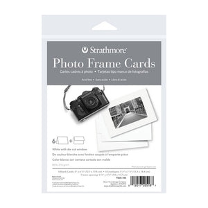 Creative Cards Photo Frame White 6pk 5x6.875