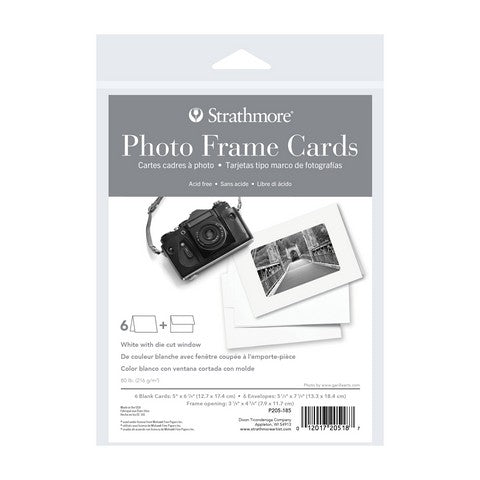 Creative Cards Photo Frame White 6pk 5x6.875