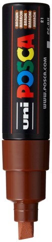 Posca PC-8K Broad Chisel Paint Markers