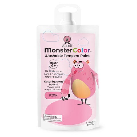 Abroli Monster Washable Tempera Paint Pouches