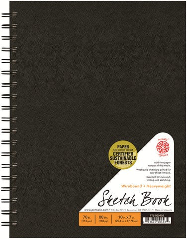 Pentalic Hard Cover Wire Bound Sketchbooks