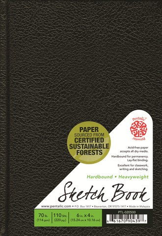 Pentalic Hard Cover Hard Bound Sketchbooks