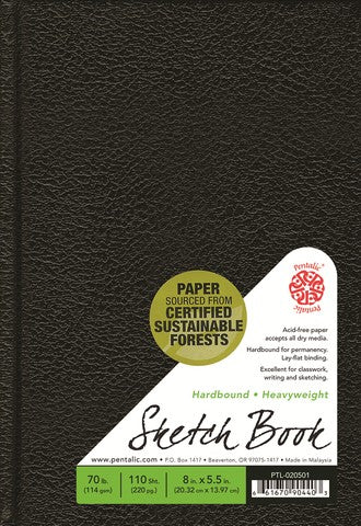 Pentalic Hard Cover Hard Bound Sketchbooks