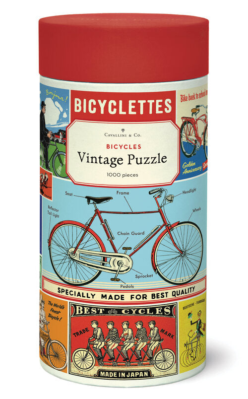 Cavallini & Co 1000 Piece Vintage Inspired Puzzles