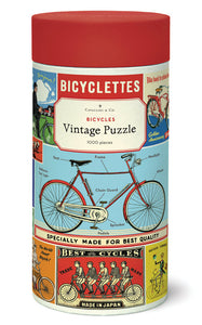 1000 Piece Puzzle  Vintage Inspired Bicycles