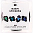 Washi Stickers Leopard Green/Blue