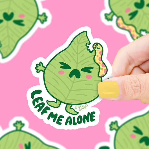 Sticker Leaf Me Alone