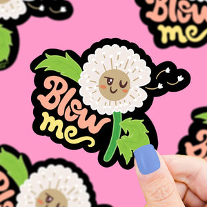 Sticker Blow Me Flower