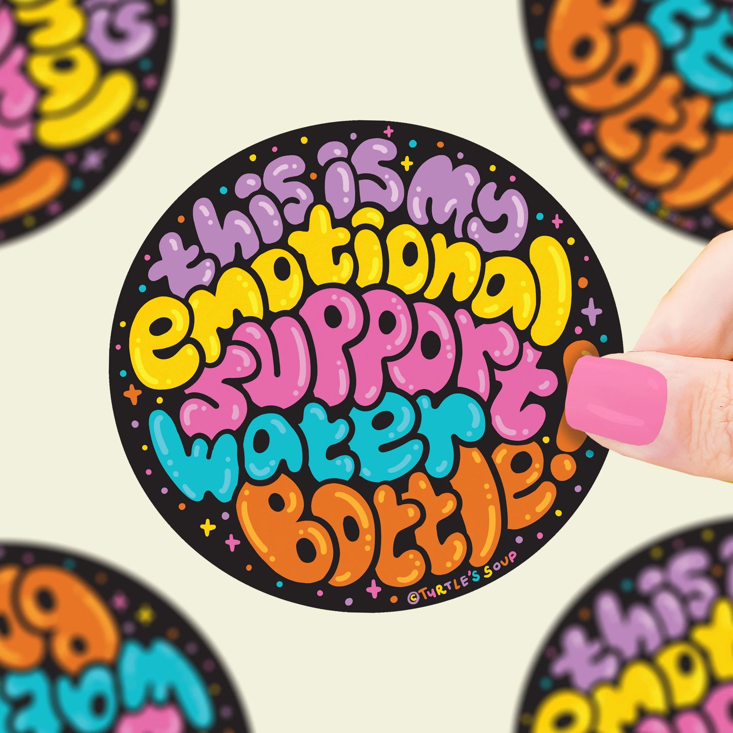 Turtle's Soup Assorted Fun Saying Stickers