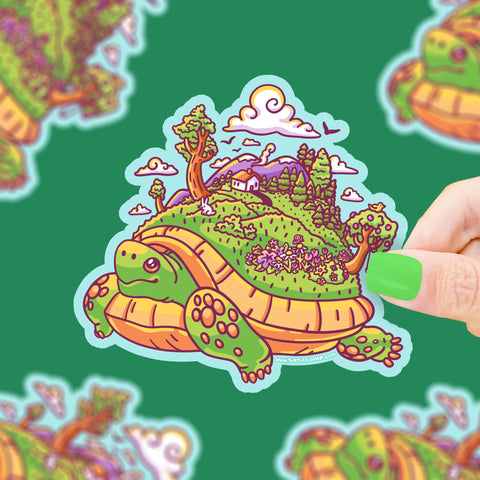 Sticker Land Tortoise