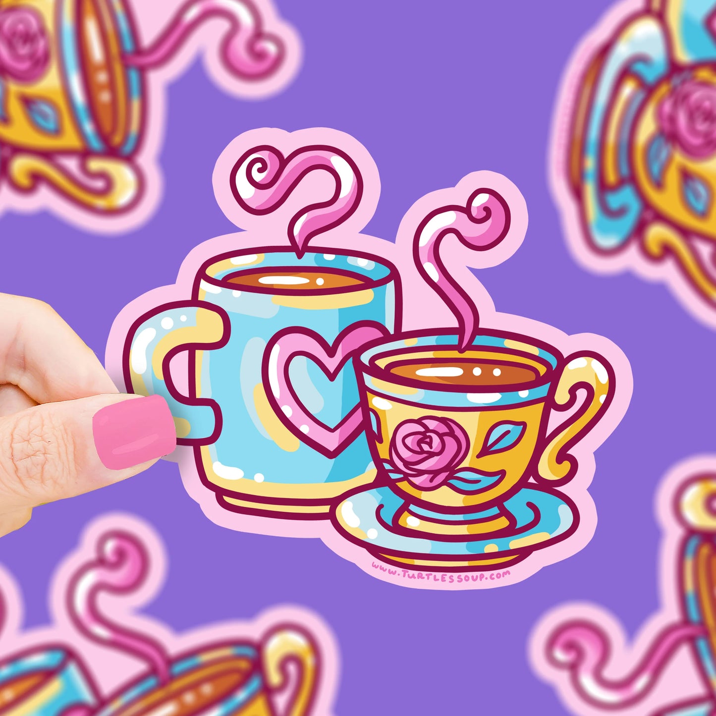 Turtle's Soup Assorted Cute Stickers