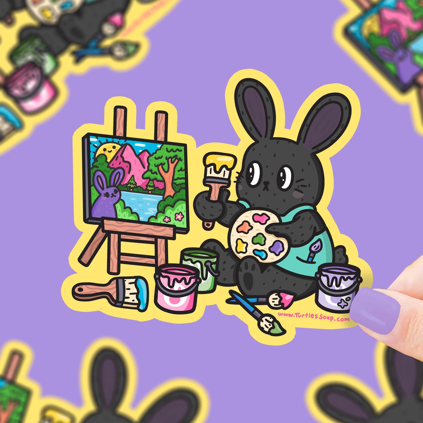 Turtle's Soup Animal Stickers