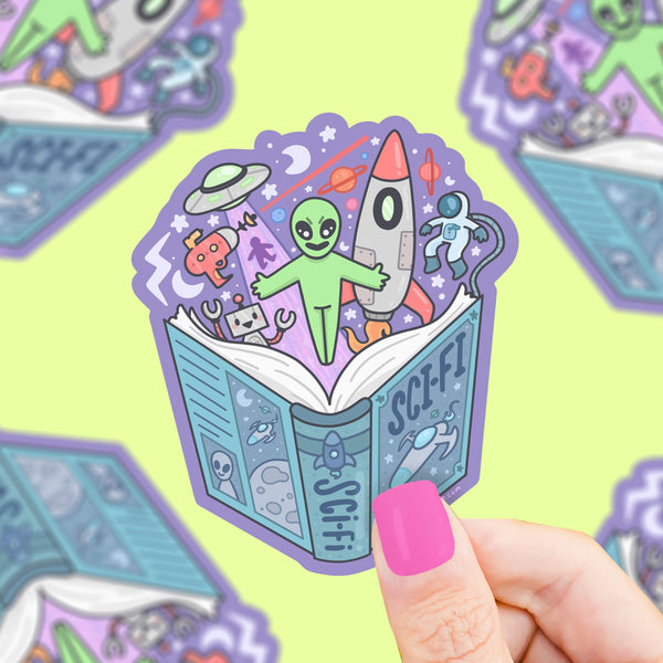 Turtle's Soup Book Lovers Stickers