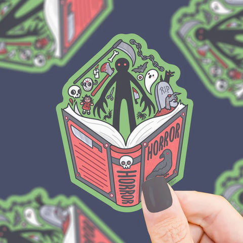 Sticker Horror Book Club