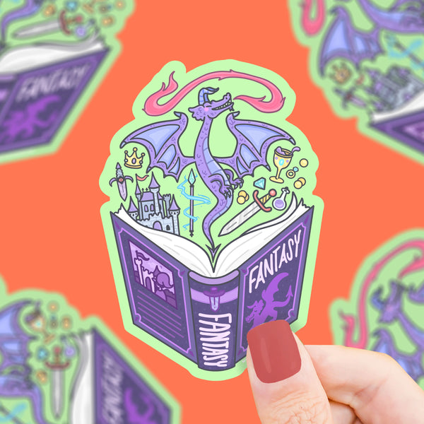 Turtle's Soup Book Lovers Stickers