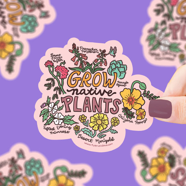 Turtle's Soup Nature Stickers