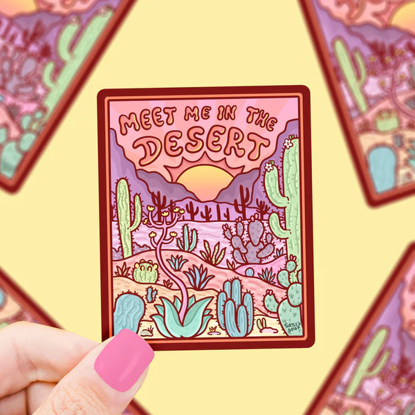 Turtle's Soup Desert Stickers