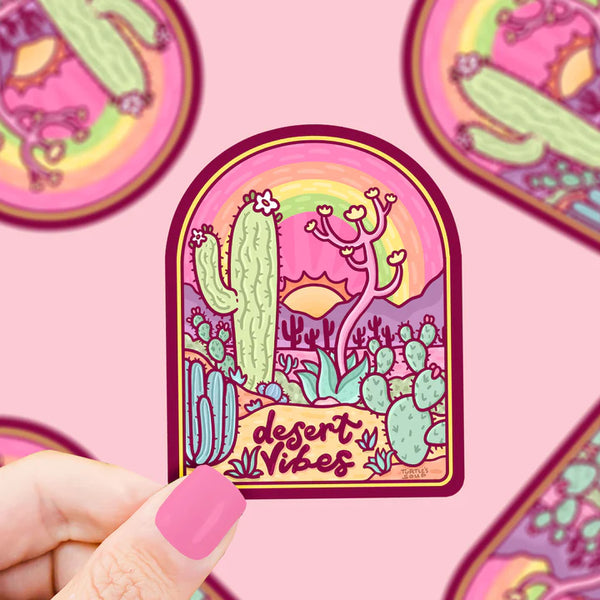 Turtle's Soup Desert Stickers