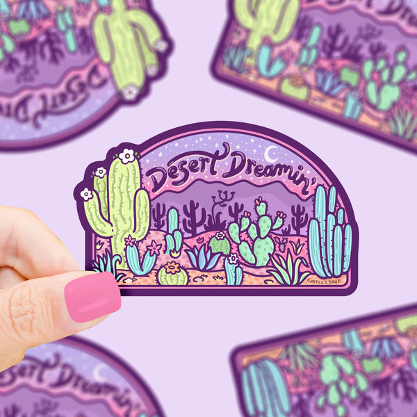 Turtle's Soup Desert Stickers