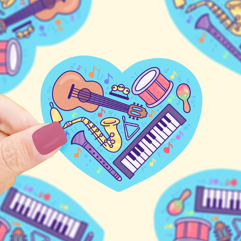 Sticker Instruments Heart