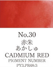 Watercolor Pan Cadmium Red 030