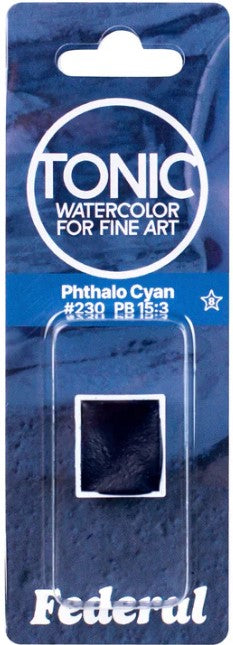 Federal Color Tonic Half Pan Watercolor Paints