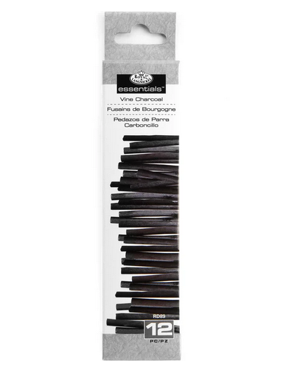 Royal Langnickel 12 Piece Vine Charcoal