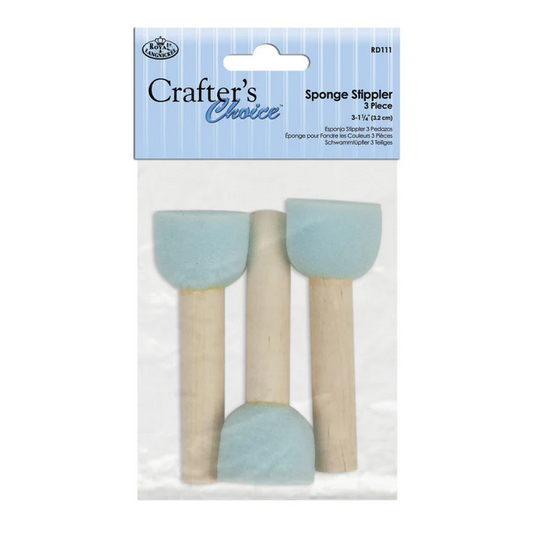 Royal Langnickel 3 Piece Sponge Stippler Medium Set