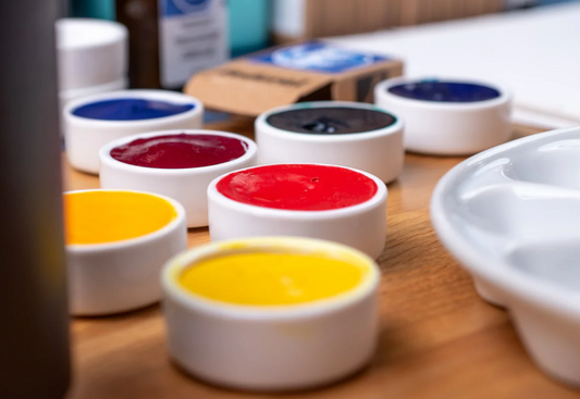 Federal Color Tonic Watercolor Paint Porcelain Pans