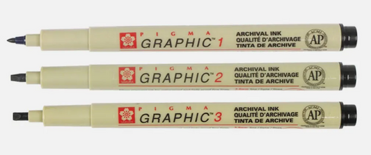 Sakura Pigma Graphic Pens
