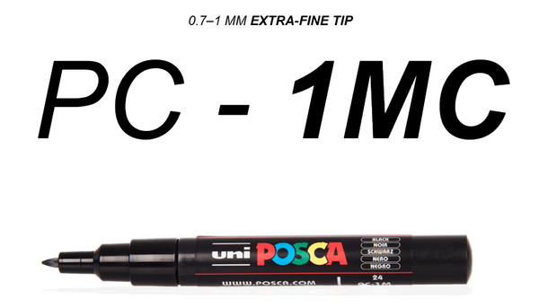 Posca PC-1M Extra Fine Paint Markers
