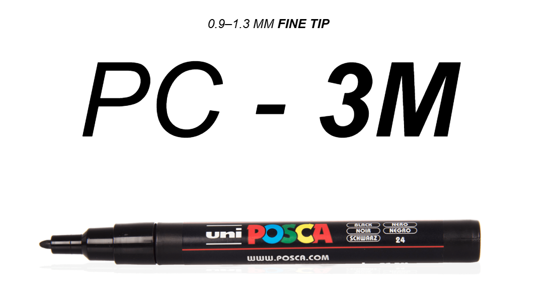 Posca PC-3M Fine Paint Markers